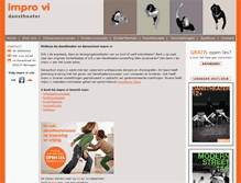 Tablet Screenshot of improvi.nl